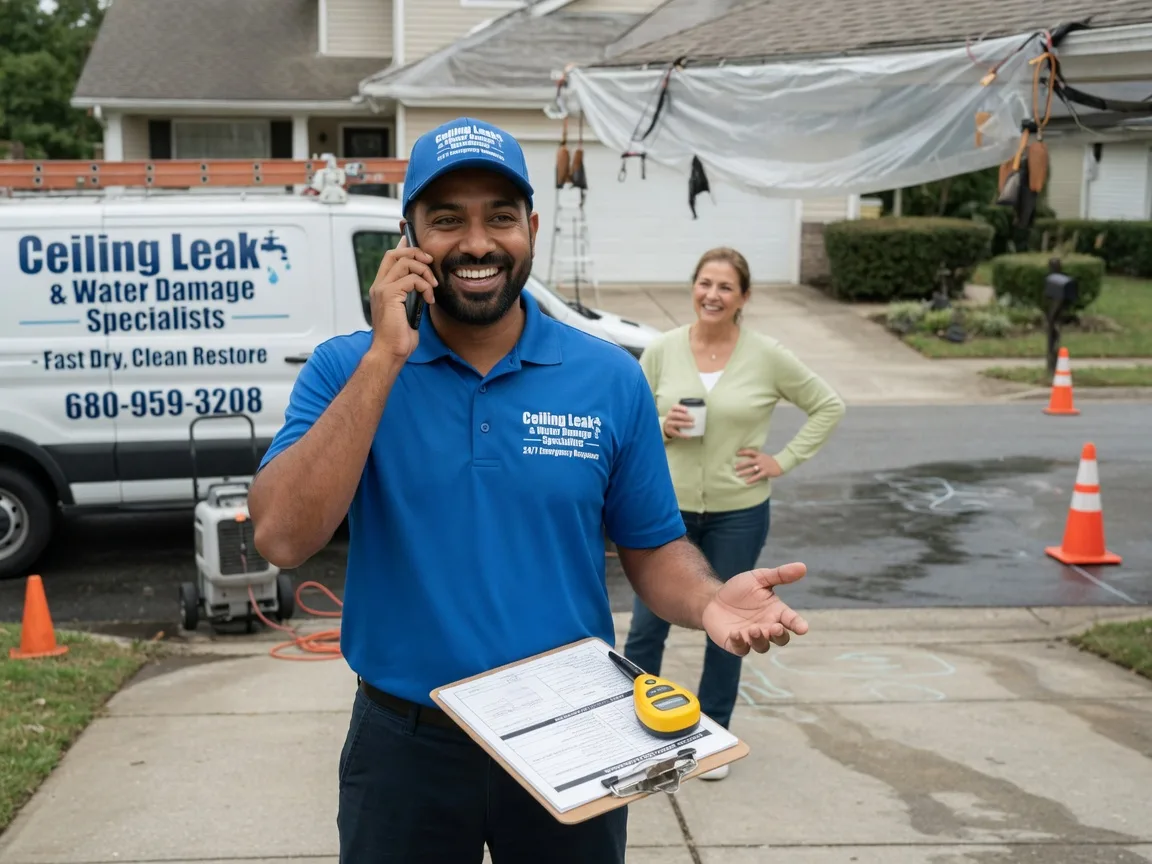 Ceiling Leak Cleanup Fort Madison, IA FAQs